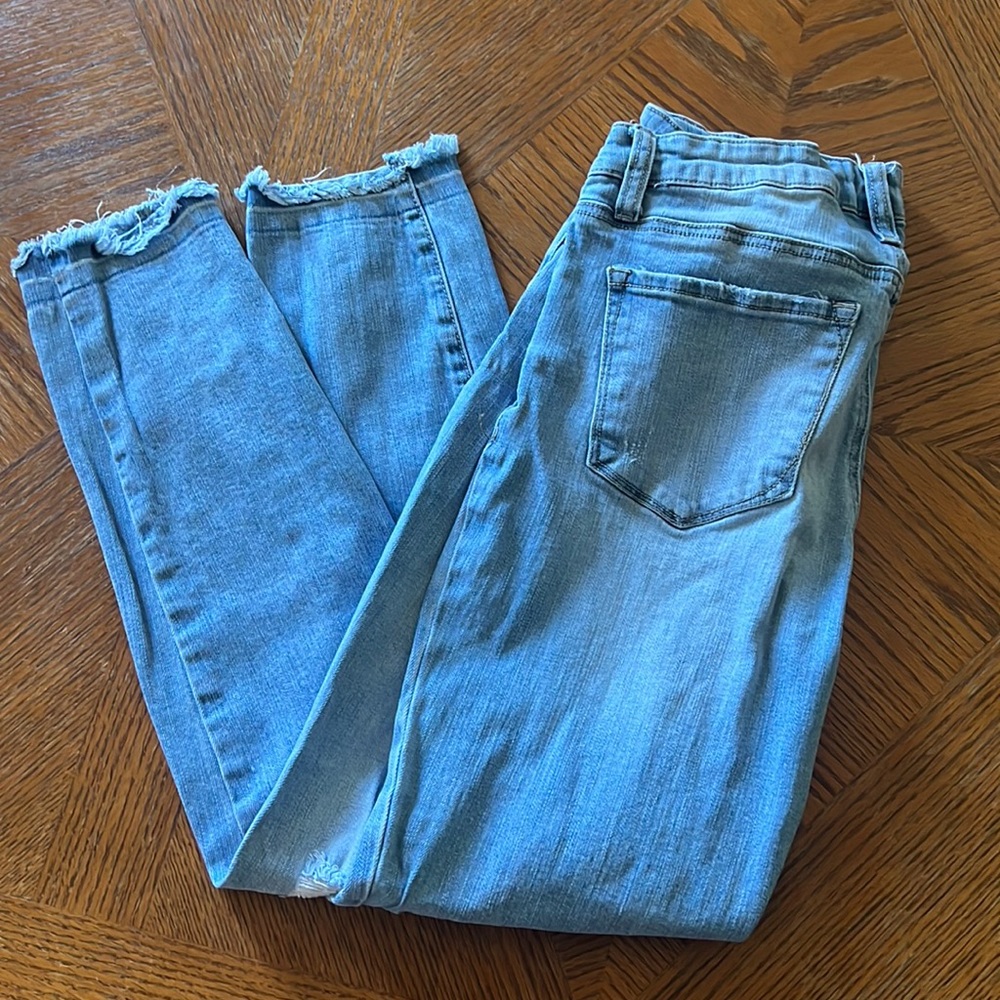 A2 Jeans by S.A. Jeans Los Angeles, Light Wash Distressed